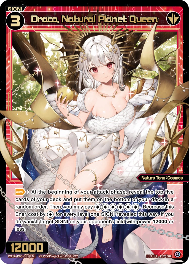 Draco, Natural Planet Queen